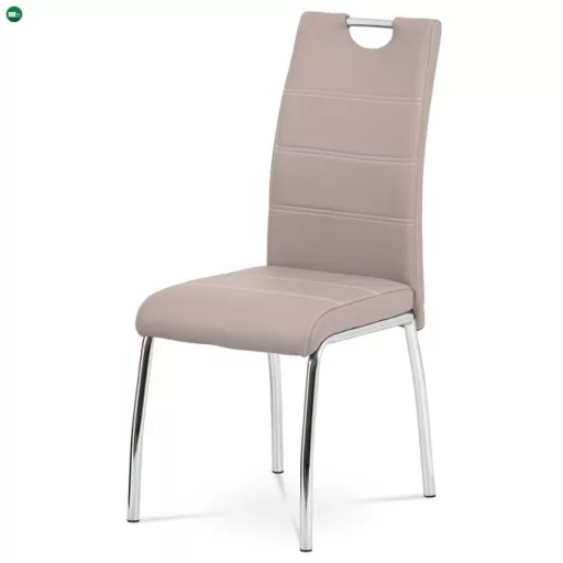 Bézs Étkezőszék Ekolbőr Kárpittal. HC-484 LAN