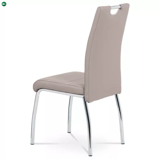 Bézs Étkezőszék Ekolbőr Kárpittal. HC-484 LAN