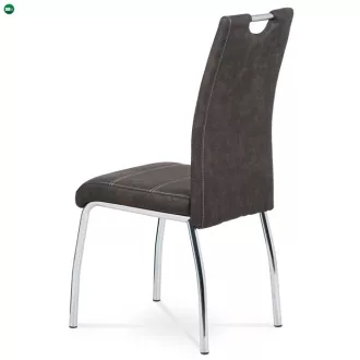 Vintage Szürke Szövet Étkezőszék. HC-486 GREY3