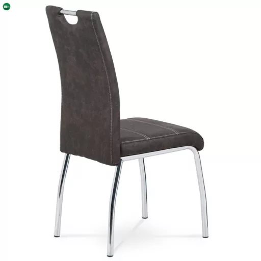 Vintage Szürke Szövet Étkezőszék. HC-486 GREY3