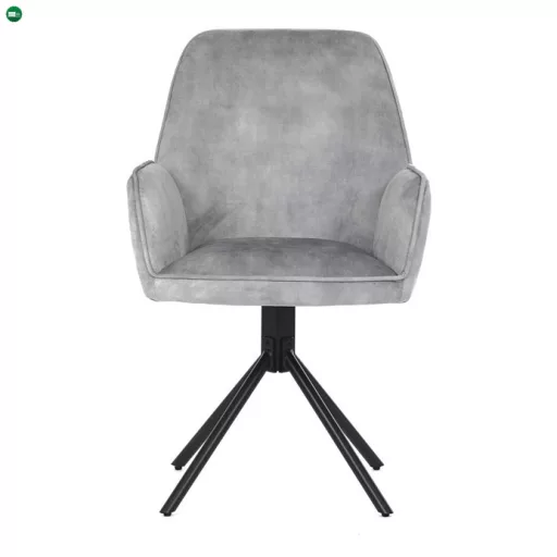 Ezüst Bársony Étkezőszék. HC-511 SIL4