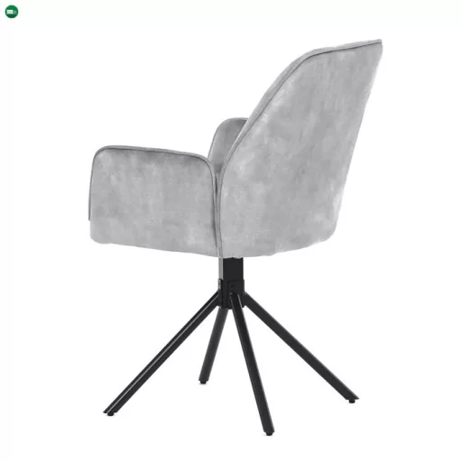 Ezüst Bársony Étkezőszék. HC-511 SIL4