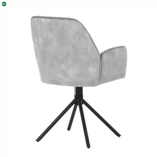 Ezüst Bársony Étkezőszék. HC-511 SIL4