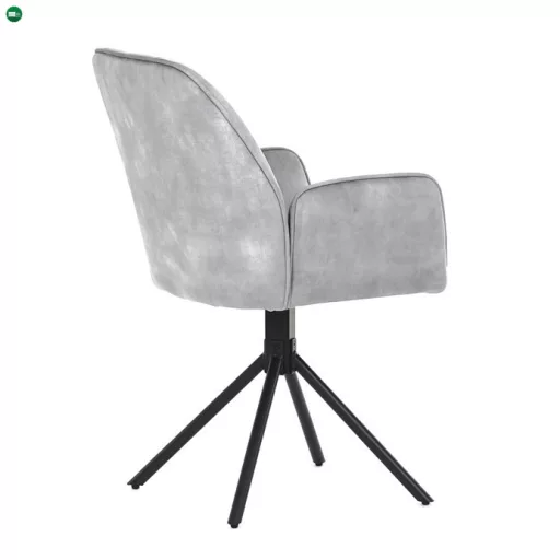 Ezüst Bársony Étkezőszék. HC-511 SIL4