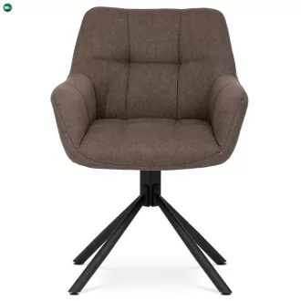 Barna Étkezőszék Tartós Szövettel. HC-532 BR2