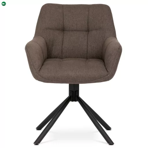 Barna Étkezőszék Tartós Szövettel. HC-532 BR2
