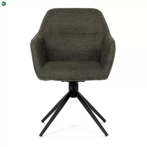 Zöld Szövet Étkezőszék. HC-536 GRN2