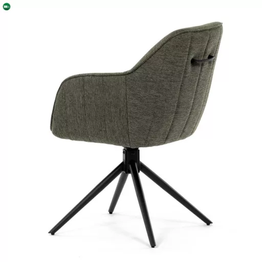 Zöld Szövet Étkezőszék. HC-536 GRN2