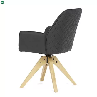 Fekete Szövet Étkezőszék. HC-539 BK3