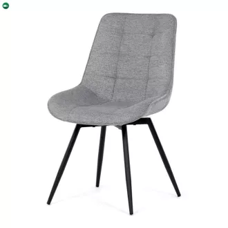 Étkezőszék szürke, szövet anyag HC-T1130 GREY2