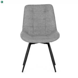Étkezőszék szürke, szövet anyag HC-T1130 GREY2