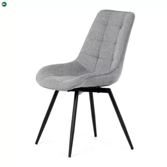Étkezőszék szürke, szövet anyag HC-T1130 GREY2