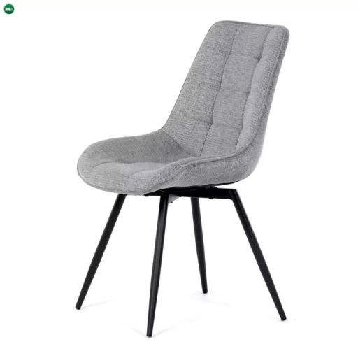 Étkezőszék szürke, szövet anyag HC-T1130 GREY2