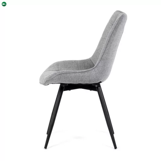 Étkezőszék szürke, szövet anyag HC-T1130 GREY2