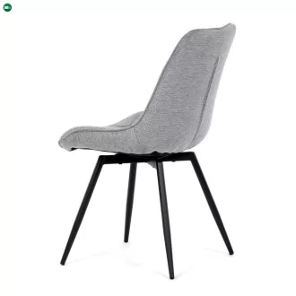 Étkezőszék szürke, szövet anyag HC-T1130 GREY2