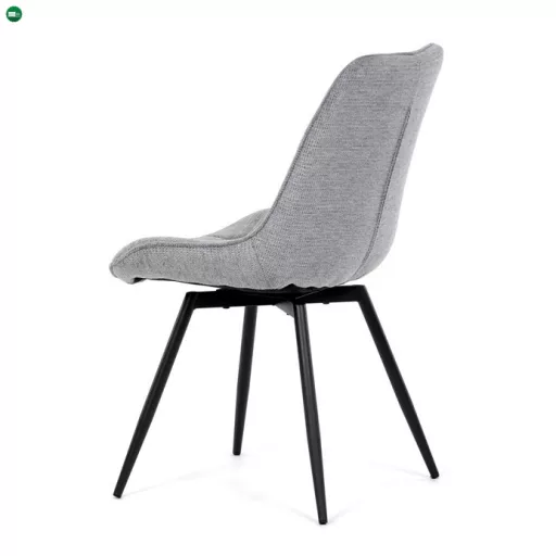 Étkezőszék szürke, szövet anyag HC-T1130 GREY2