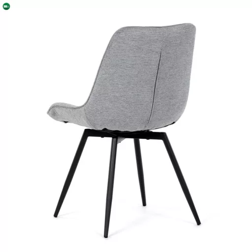 Étkezőszék szürke, szövet anyag HC-T1130 GREY2