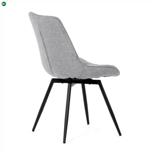 Étkezőszék szürke, szövet anyag HC-T1130 GREY2