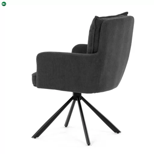 Szürke Kordbársony Étkezőszék. HC-X1128 GREY2