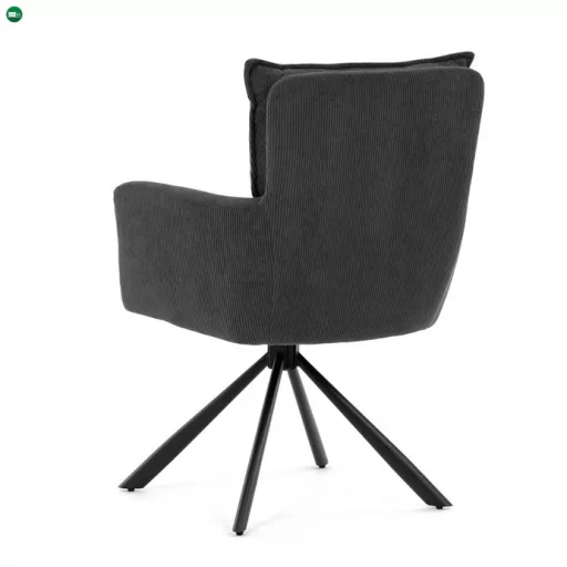 Szürke Kordbársony Étkezőszék. HC-X1128 GREY2