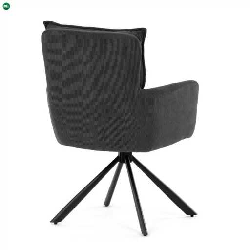 Szürke Kordbársony Étkezőszék. HC-X1128 GREY2