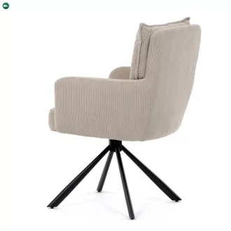 Bézs Kordbársony Étkezőszék. HC-X1128 LAN2