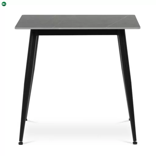 Étkezőasztal 80×80 cm, Kerámia Márvány. HT-398M GREY