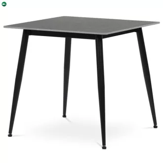 Étkezőasztal 80×80 cm, Kerámia Márvány. HT-398M GREY