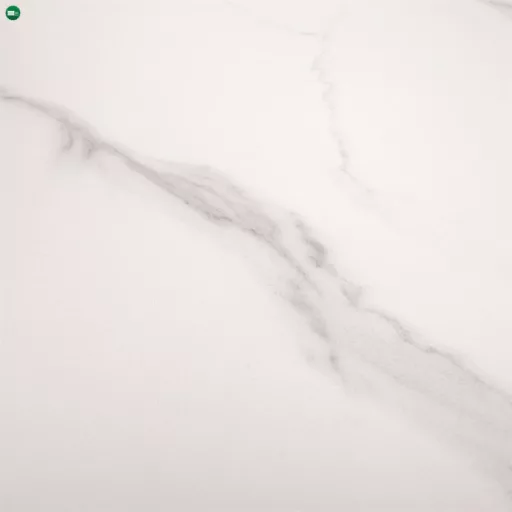 Bővíthető Étkezőasztal 120–180×80 cm, Kerámia Márvány Lappal. HT-405M WT