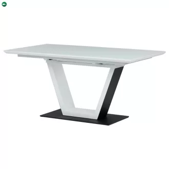   Bővíthető Étkezőasztal 160–210×90 cm, MDF, Fehér. HT-D1931 WT