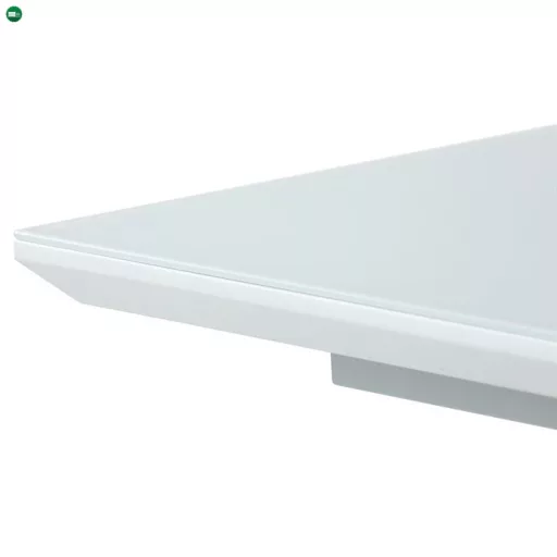 Bővíthető Étkezőasztal 160–210×90 cm, MDF, Fehér. HT-D1931 WT