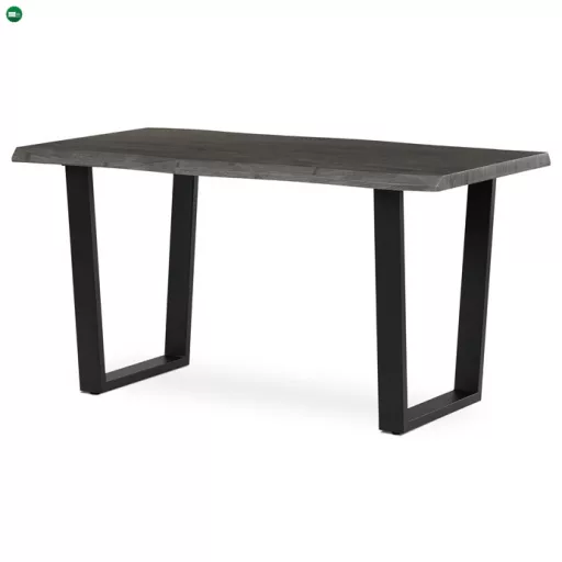 Étkezőasztal 140×80 cm, MDF, Szürke Tölgy. HT-F4214 GREY