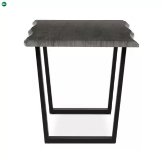   Étkezőasztal 140×80 cm, MDF, Szürke Tölgy. HT-F4214 GREY