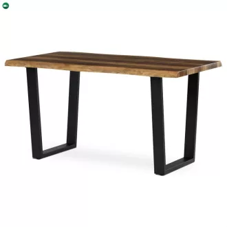 Étkezőasztal 140×80 cm, MDF, Old Wood. HT-F4214 OLW