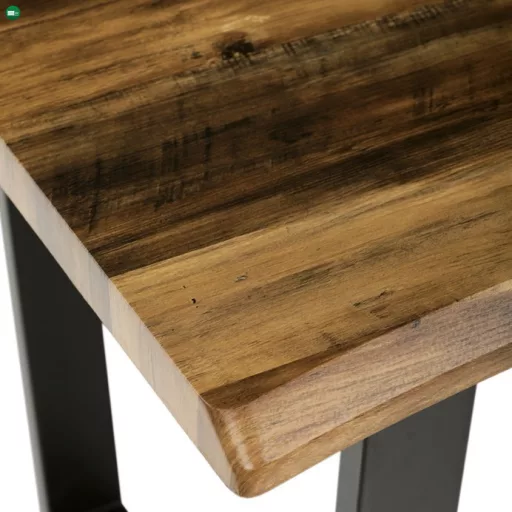 Étkezőasztal 140×80 cm, MDF, Old Wood. HT-F4214 OLW