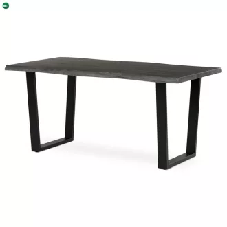   Étkezőasztal 160×90 cm, MDF, Szürke Tölgy. HT-F4216 GREY