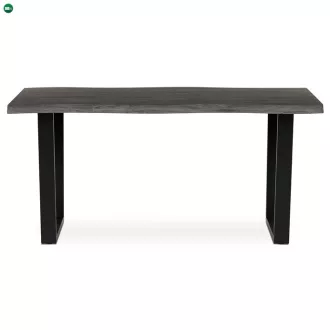   Étkezőasztal 160×90 cm, MDF, Szürke Tölgy. HT-F4216 GREY