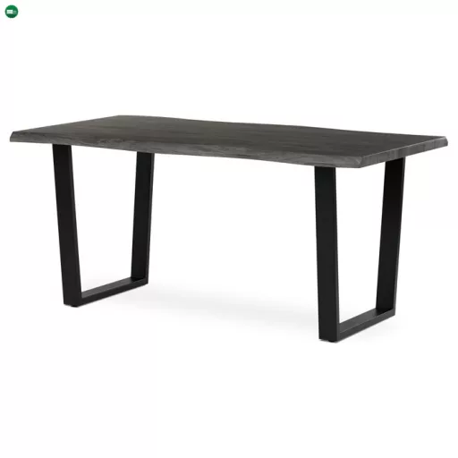 Étkezőasztal 160×90 cm, MDF, Szürke Tölgy. HT-F4216 GREY