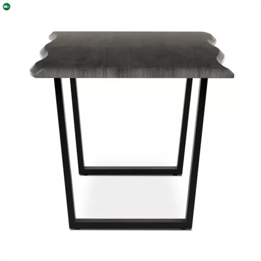 Étkezőasztal 160×90 cm, MDF, Szürke Tölgy. HT-F4216 GREY