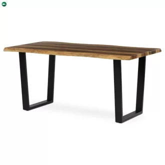 Étkezőasztal 160×90 cm, MDF, Old Wood. HT-F4216 OLW