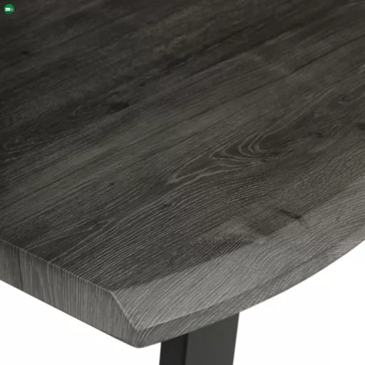 Étkezőasztal 180×90 cm, MDF, Szürke Tölgy. HT-F4218 GREY