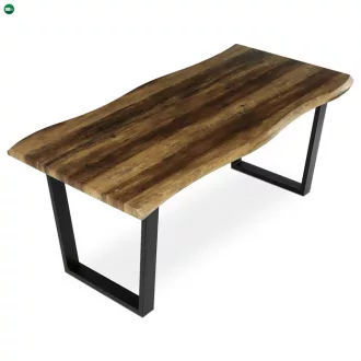 Étkezőasztal 180×90 cm, MDF, Old Wood. HT-F4218 OLW