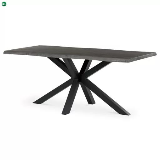 Étkezőasztal 180×90 cm, MDF, Szürke Tölgy. HT-F4618 GREY