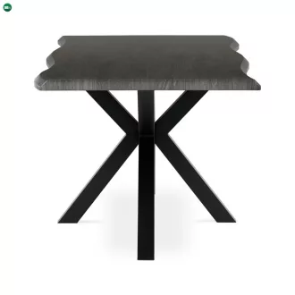   Étkezőasztal 180×90 cm, MDF, Szürke Tölgy. HT-F4618 GREY