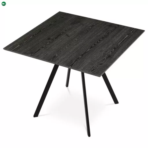 Étkezőasztal 90x90cm, Szürke Tölgy Színben, HT-R5190 Grey
