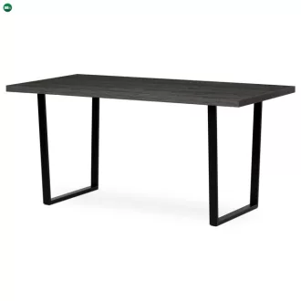   Étkezőasztal 160x80cm, Szürke Tölgy Színben, HT-R5216 Grey