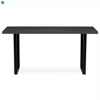   Étkezőasztal 160x80cm, Szürke Tölgy Színben, HT-R5216 Grey