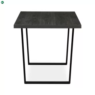   Étkezőasztal 160x80cm, Szürke Tölgy Színben, HT-R5216 Grey