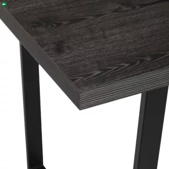   Étkezőasztal 160x80cm, Szürke Tölgy Színben, HT-R5216 Grey