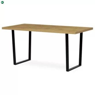Étkezőasztal 160x80cm,Tölgy Színben, HT-R5216 oak